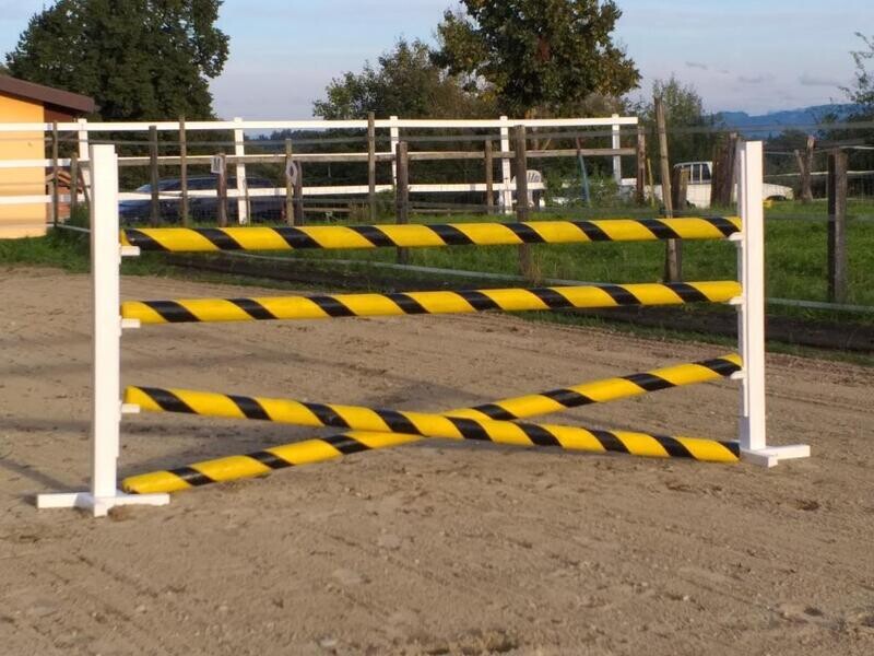 Komplettes Hindernis mit 3m-Stangen