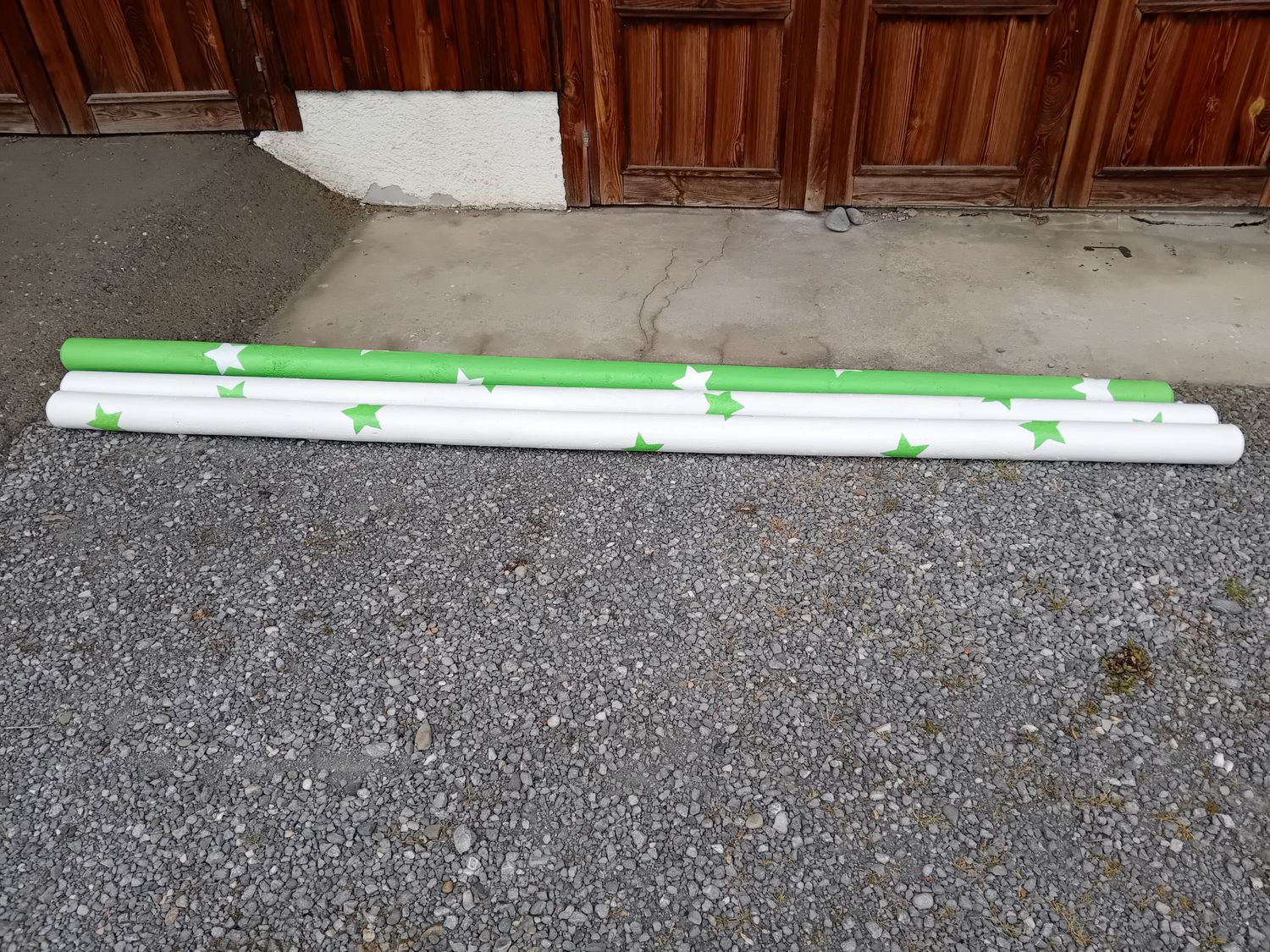 Hindernisstangen / Sprungstangen 4m