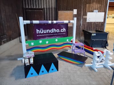 Vermietung von Hindernismaterial