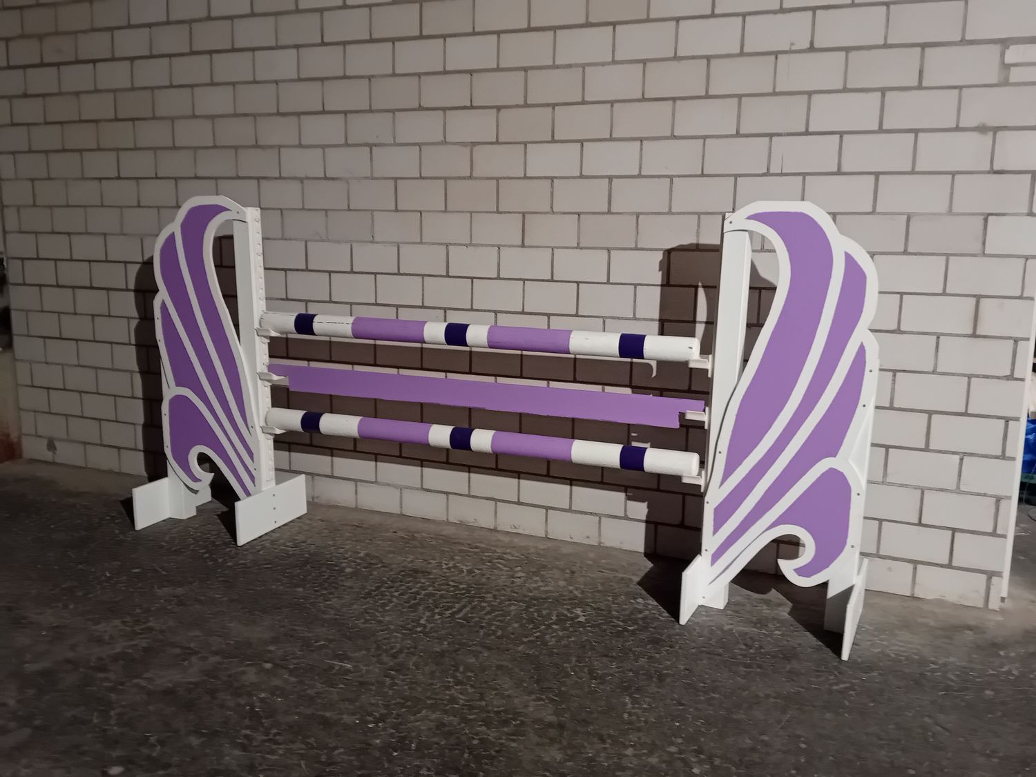 Ausstellungsmodell: Hindernis Flower mit 2m Stangen/Planke