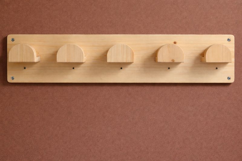 Trensenhalter 5er roh