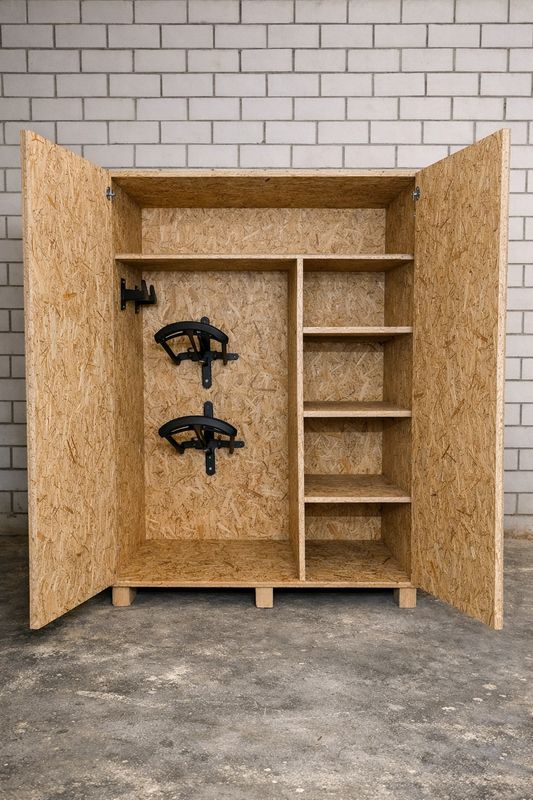 Sattelschrank OSB-Standart