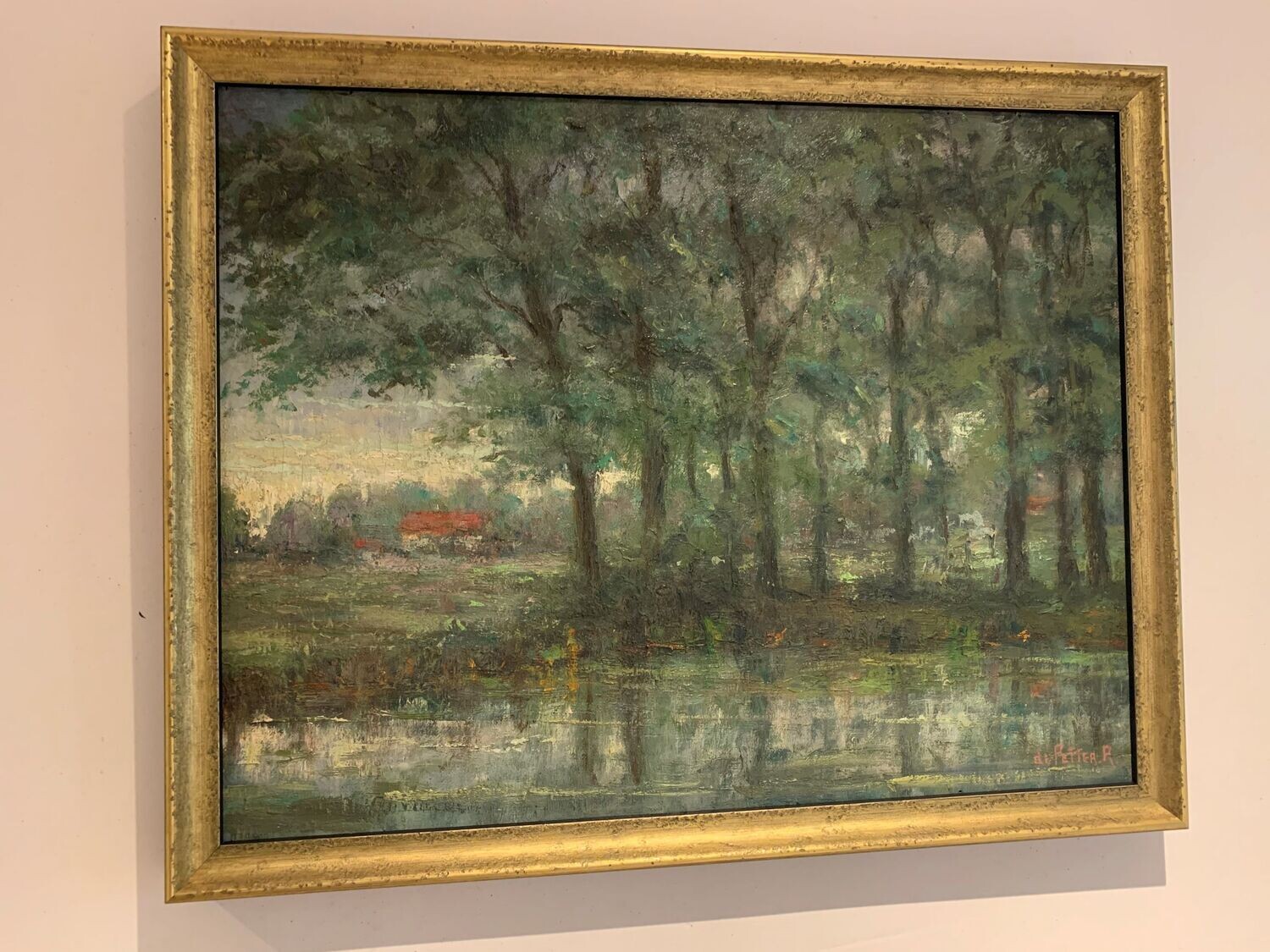 Zomer aan de Leie; R.C. De Petter
