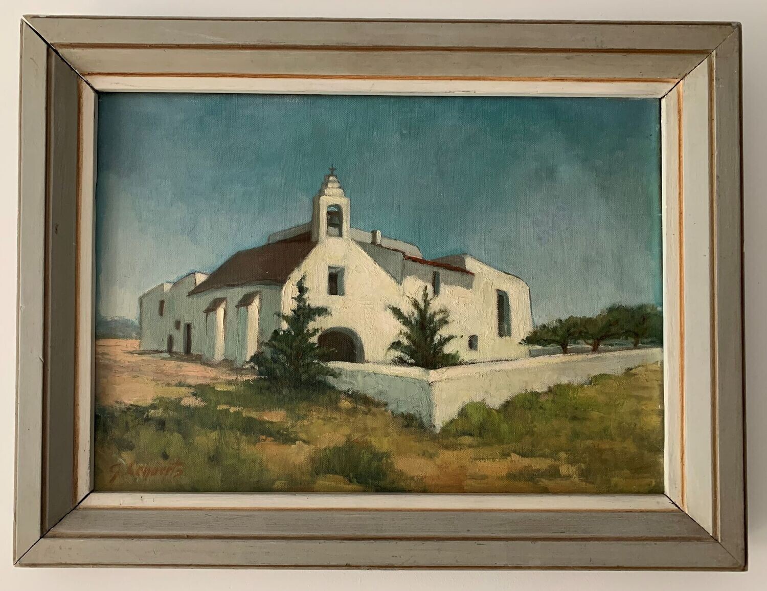 Georges Lenaerts: Kerk te Ibiza (1973)