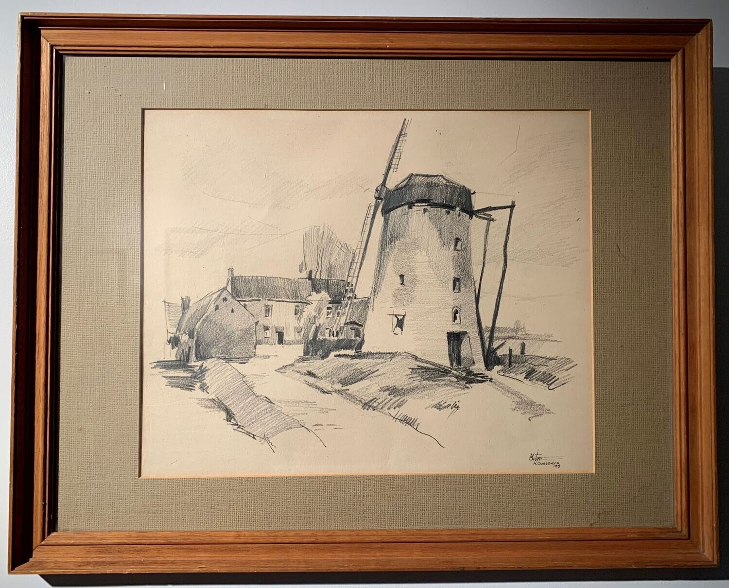 Henri Coessens: Molen Van der Cleyen te Mater
