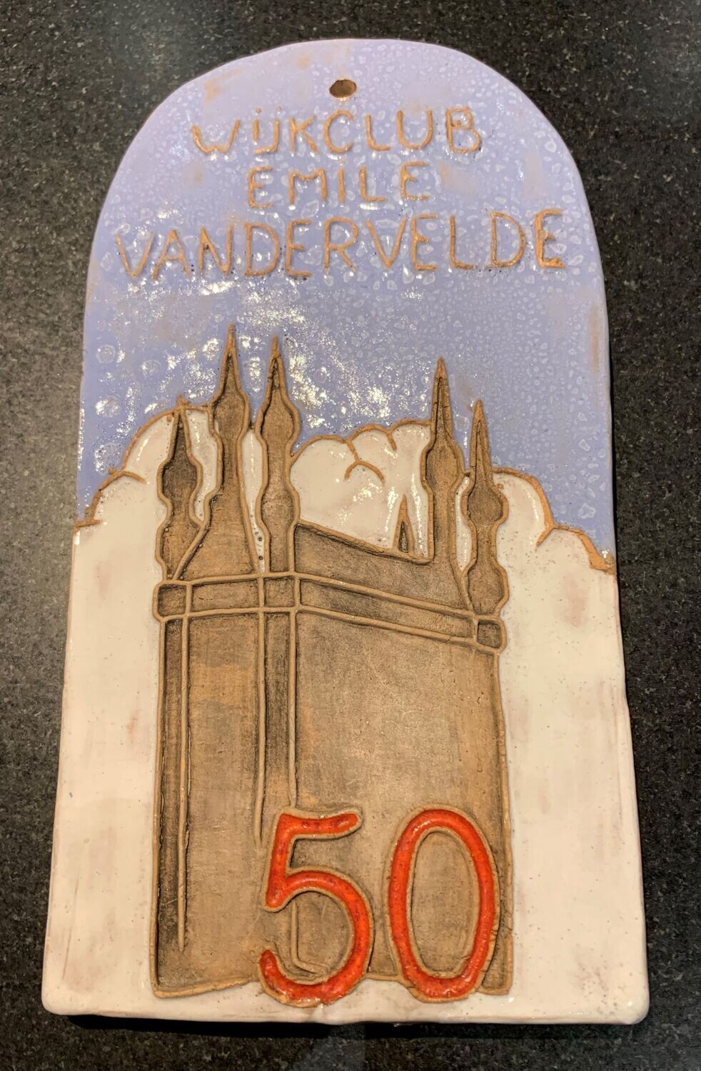 Tegel Wijkclub Emile Vandervelde 50