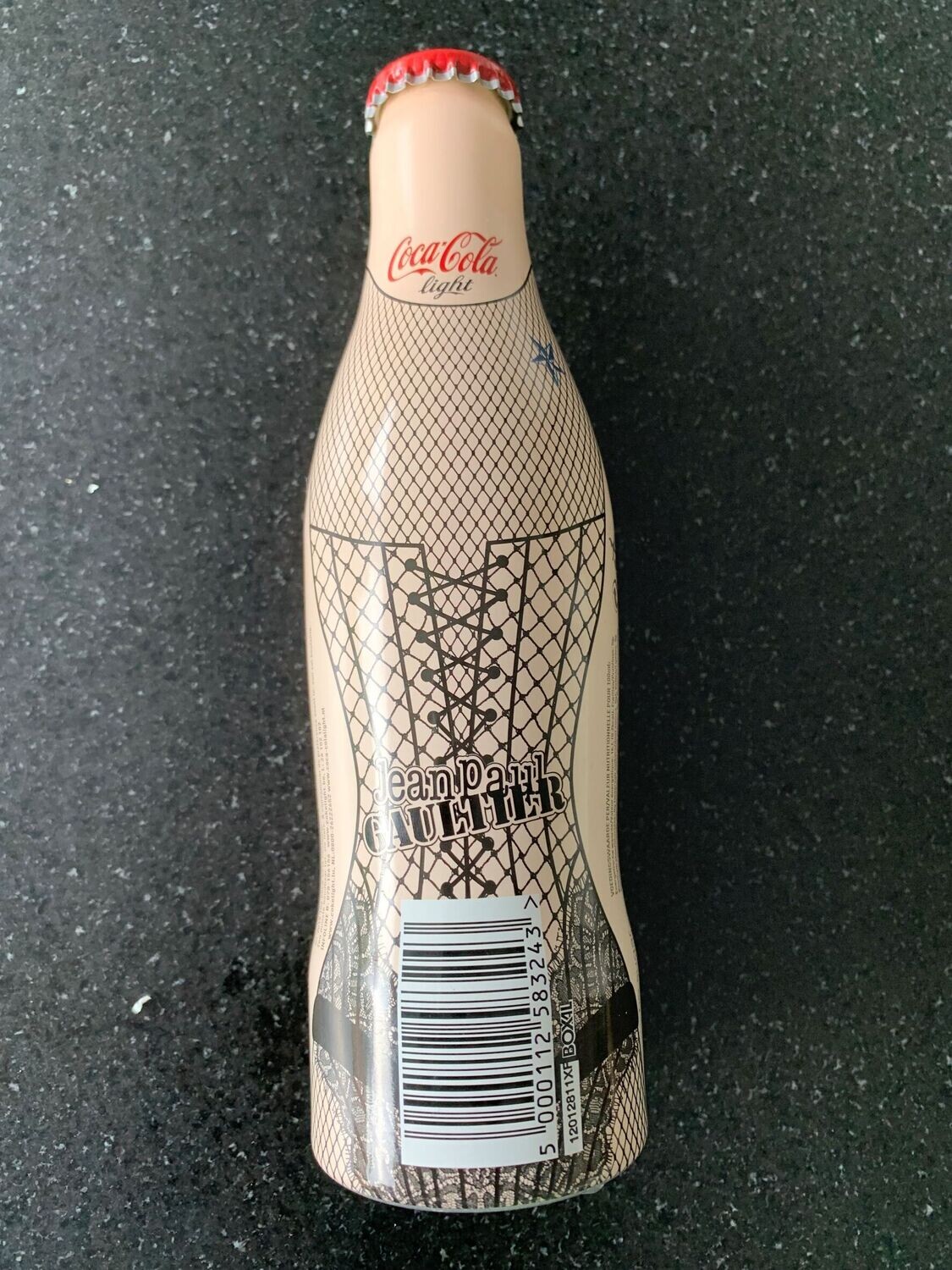 Coca-Cola light flesje Jean Paul Gaultier (limited edition)