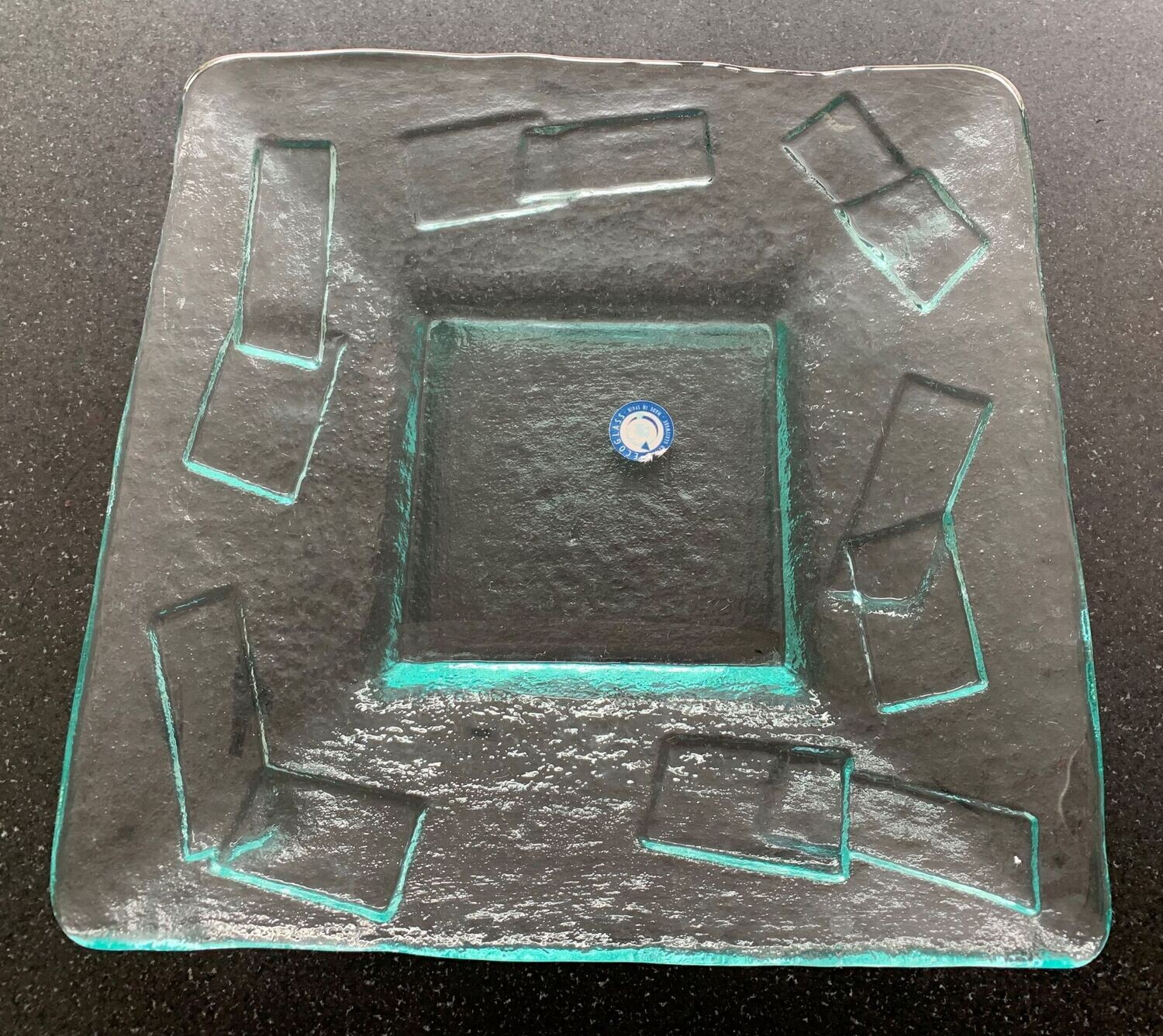 Design glazen schaal Ecoglass