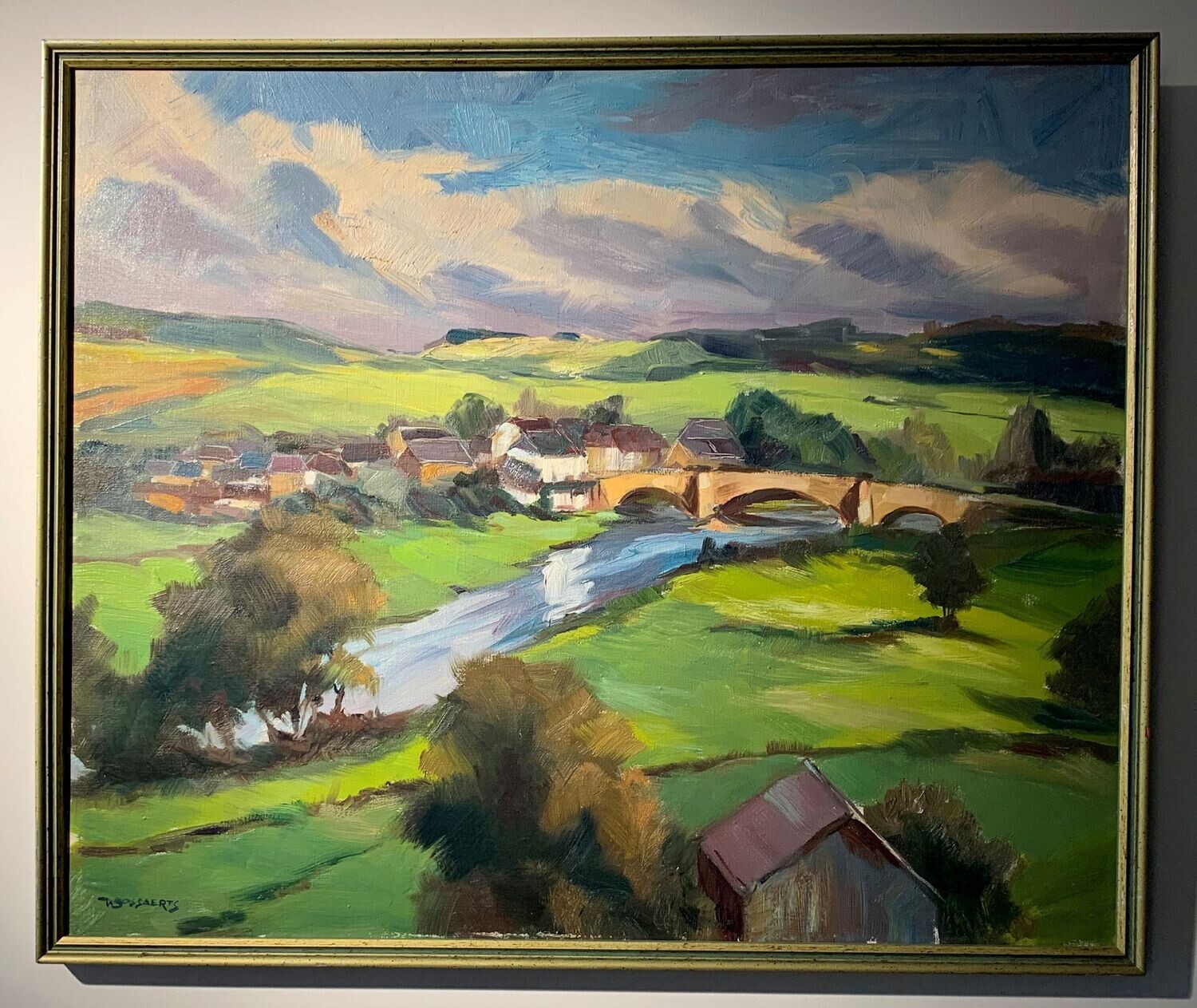 La Semois à Martué, Walter Bossaerts