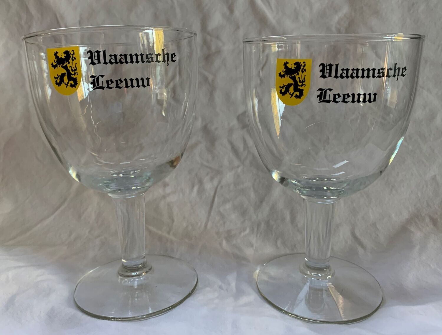 Bierglazen Vlaamsche Leeuw