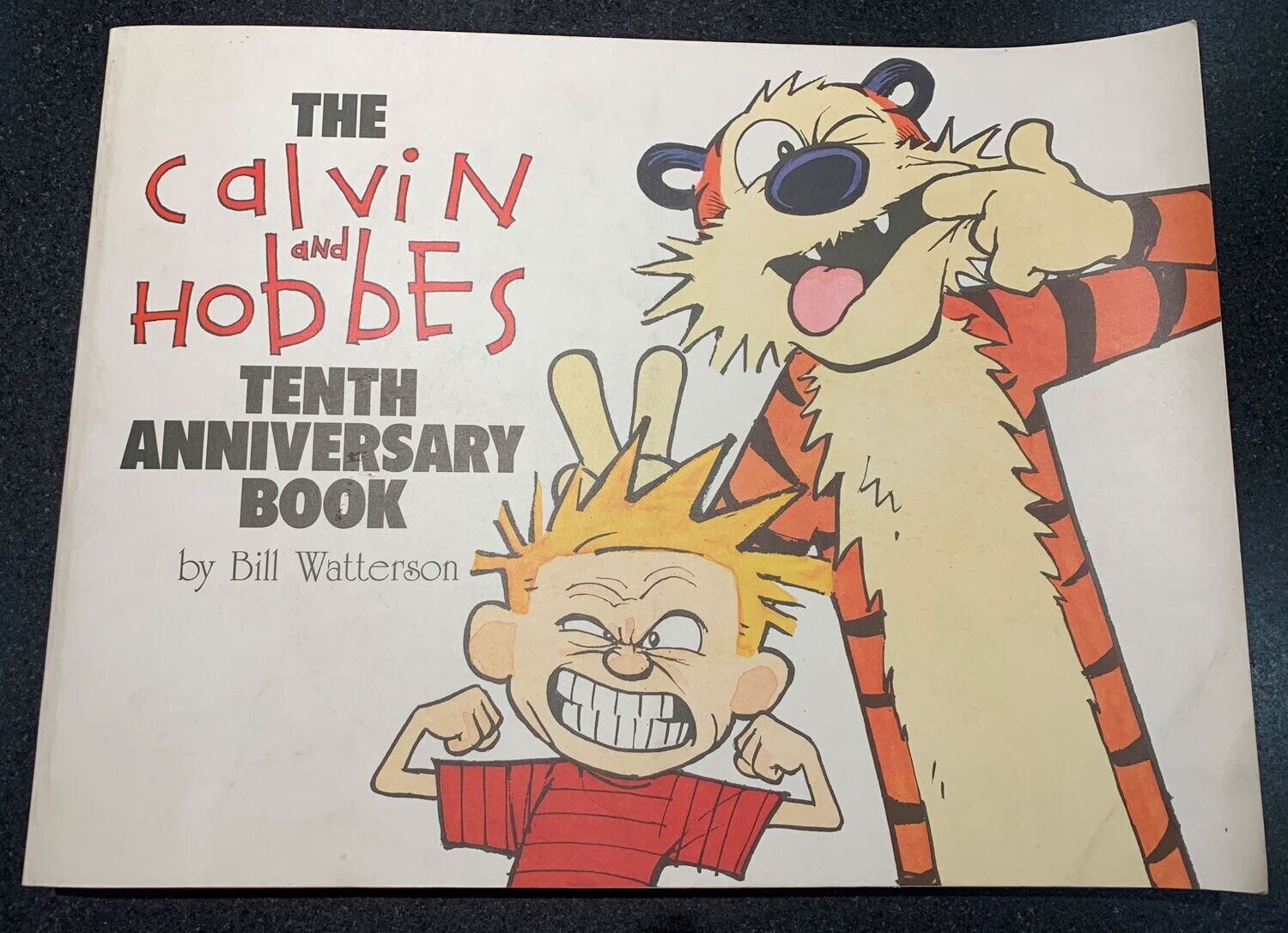The Calvin and Hobbes Tenth Anniversary Book, first edition