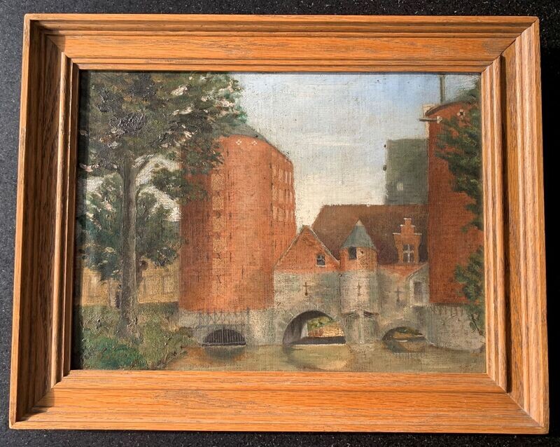 Volmolen (Spuye) aan de Tervuursevest te Leuven,  Victor DE MUNTER, 1883