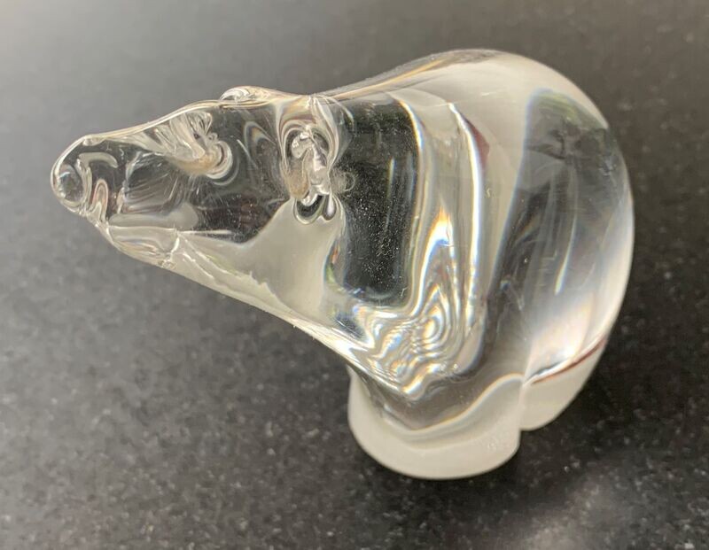 Crystal polar bear
