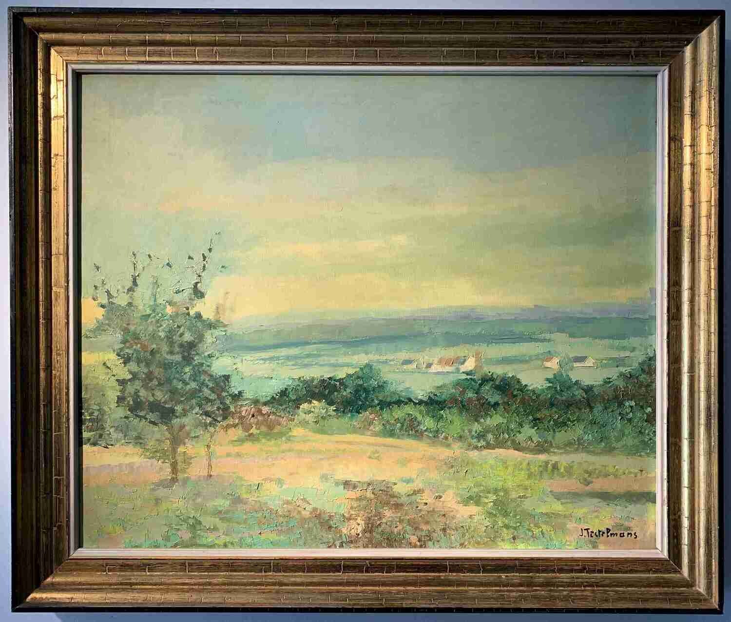 ​Brabants landschap
Kunstenaar: Jef Testelmans (1920-2010).
Olieverf op doek.