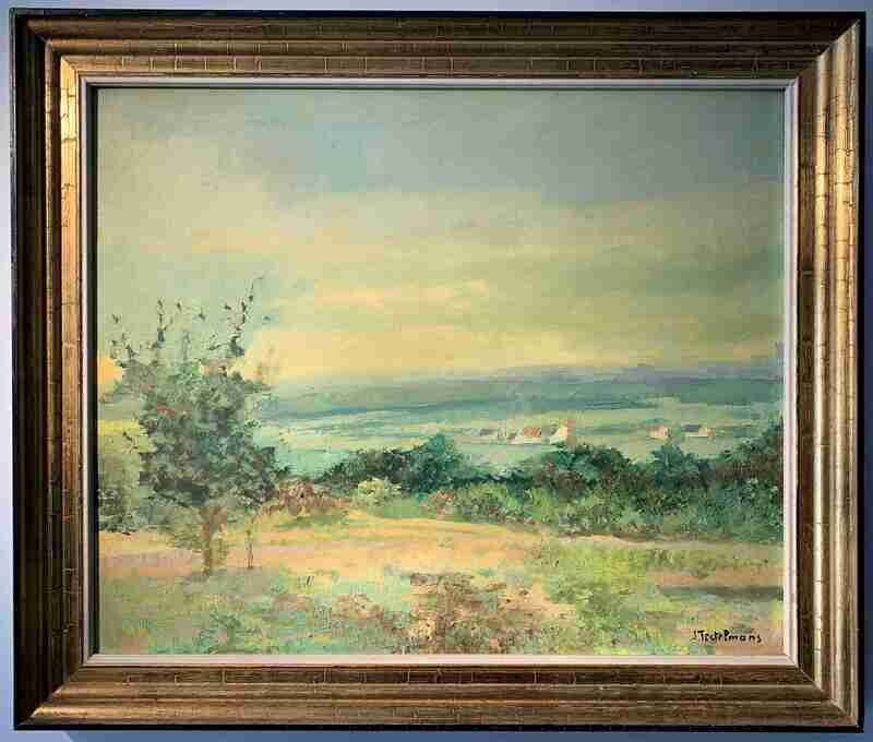 ​Brabants landschap
Kunstenaar: Jef Testelmans (1920-2010).
Olieverf op doek.