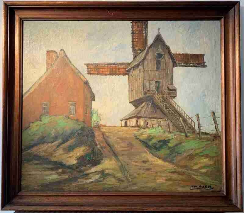 Verloren Kostmolen te Schaffen (Diest)
Kunstenaar: War Macken (1883-1970)
