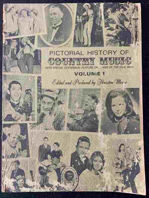 Thurston Moore (ed.), Pictorial History of Country Music, deel 1, 2, 3, 4, 1969-1972.