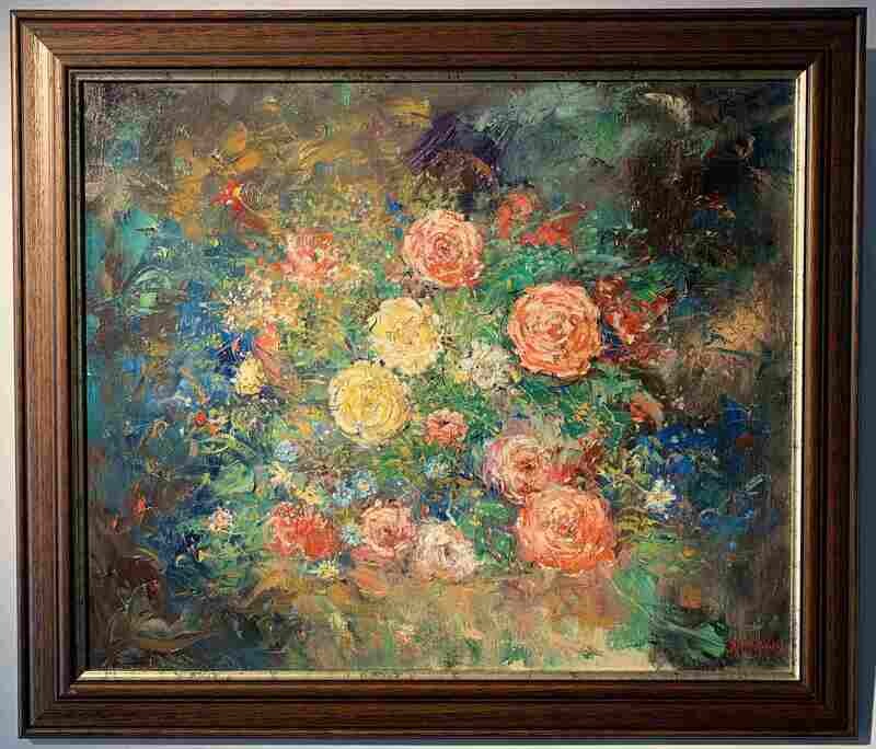 ​Bouquet multicolore
Kunstenaar: Richard Thibert (Brussel, 1946).