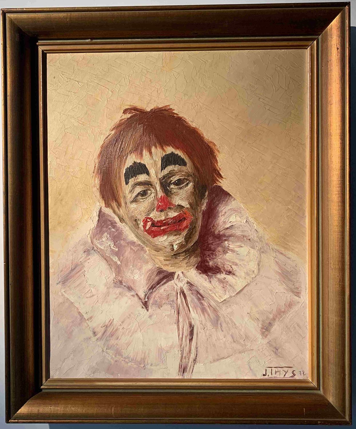 Clown (naar: Norman Rockwell The Clown)