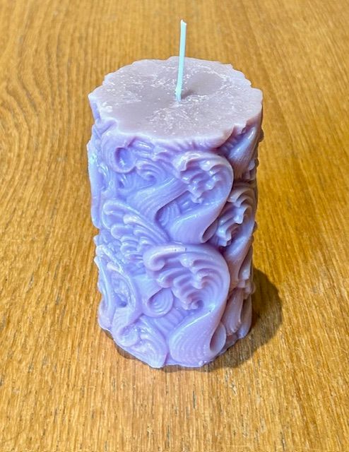 Waves purple