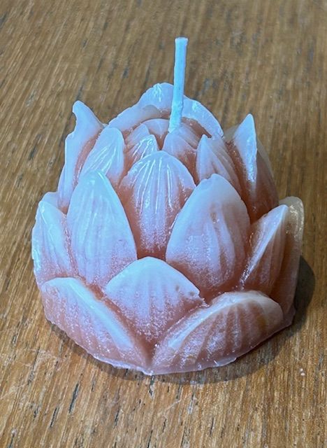 Flower candle