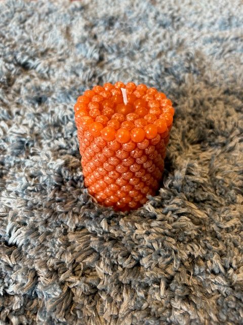 Pearls candle