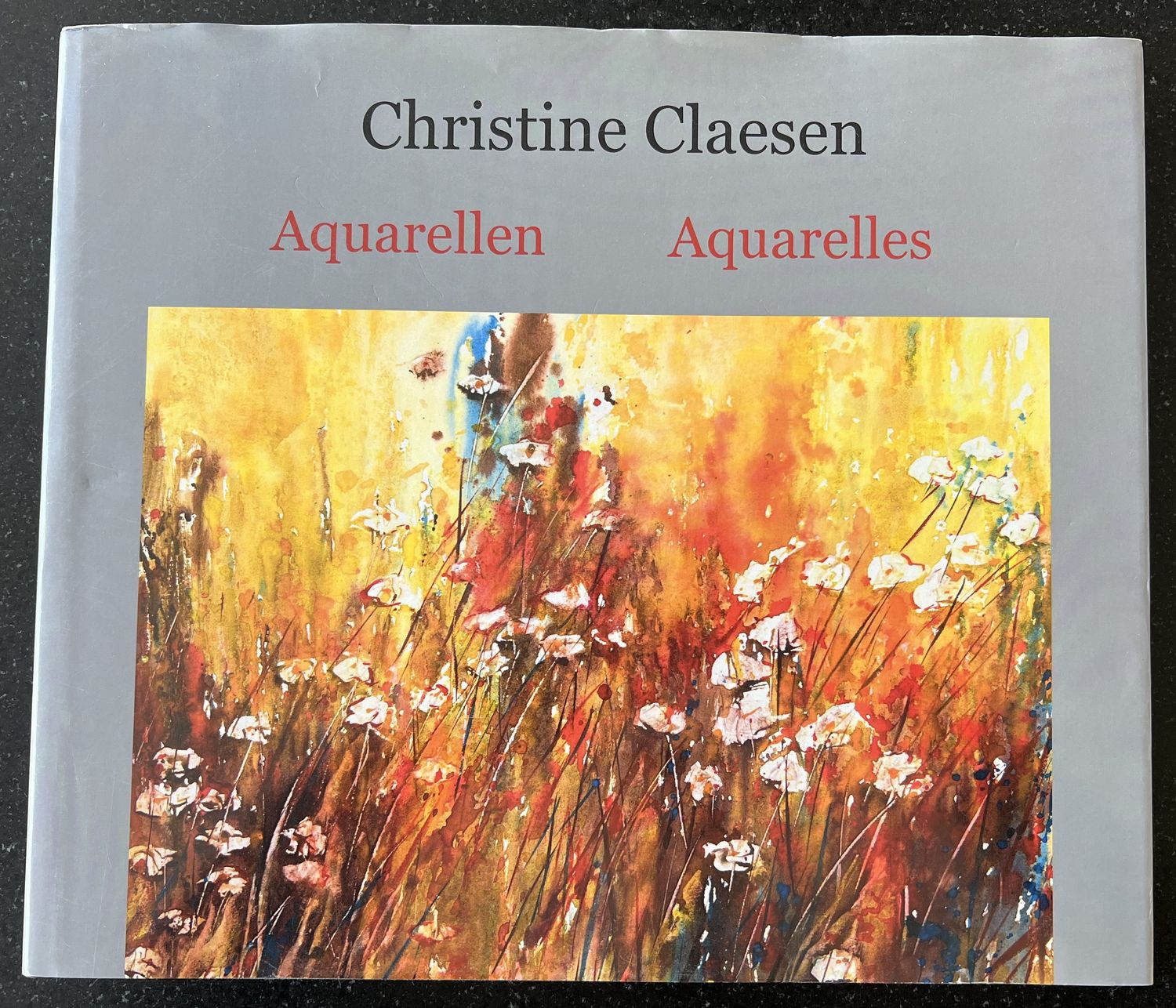 Christine Claesen Aquarellen Aquarelles, Leuven, 2024, 100 pp.