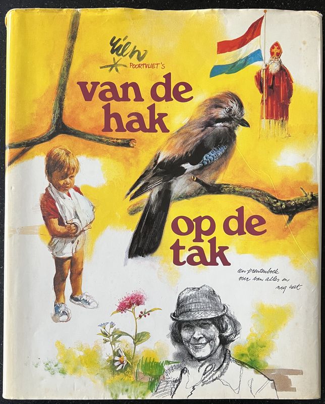 Rien Poortvliet, Van de hak op de tak, Bussem: Van Holkema & Warendorf, 1981 [tweede druk; 1980].