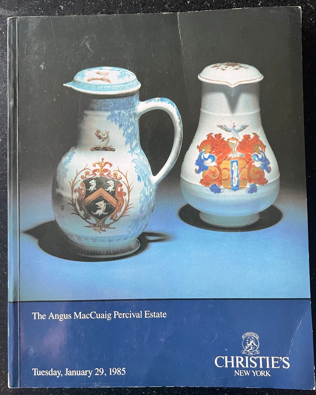 Christie’s Auction Catalogue: New York. The Angus MacCuaig Percival Estate.