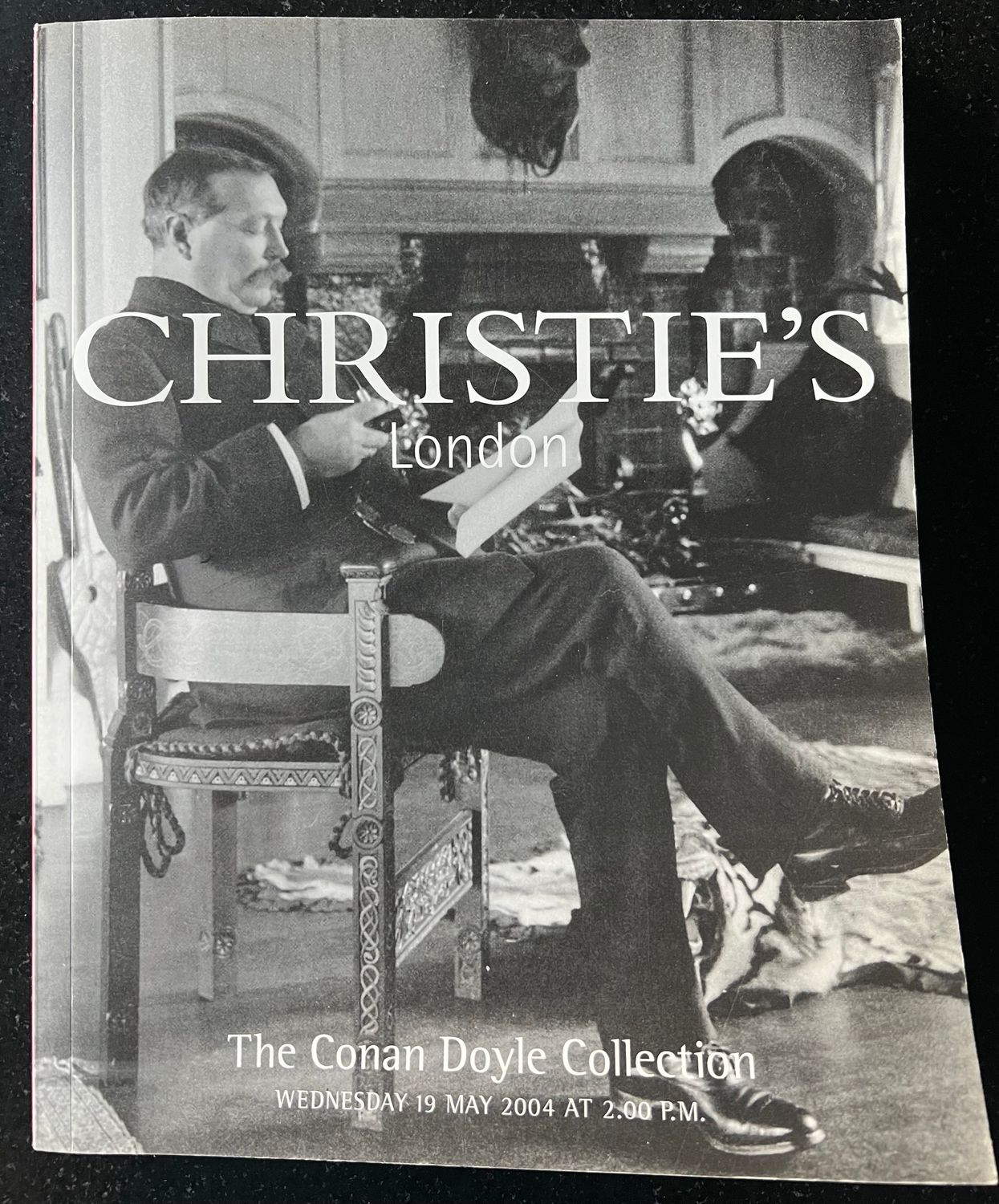 Christie’s Auction Catalogue: The Conan Doyle Collection. London, Wednesday 19 May 2004