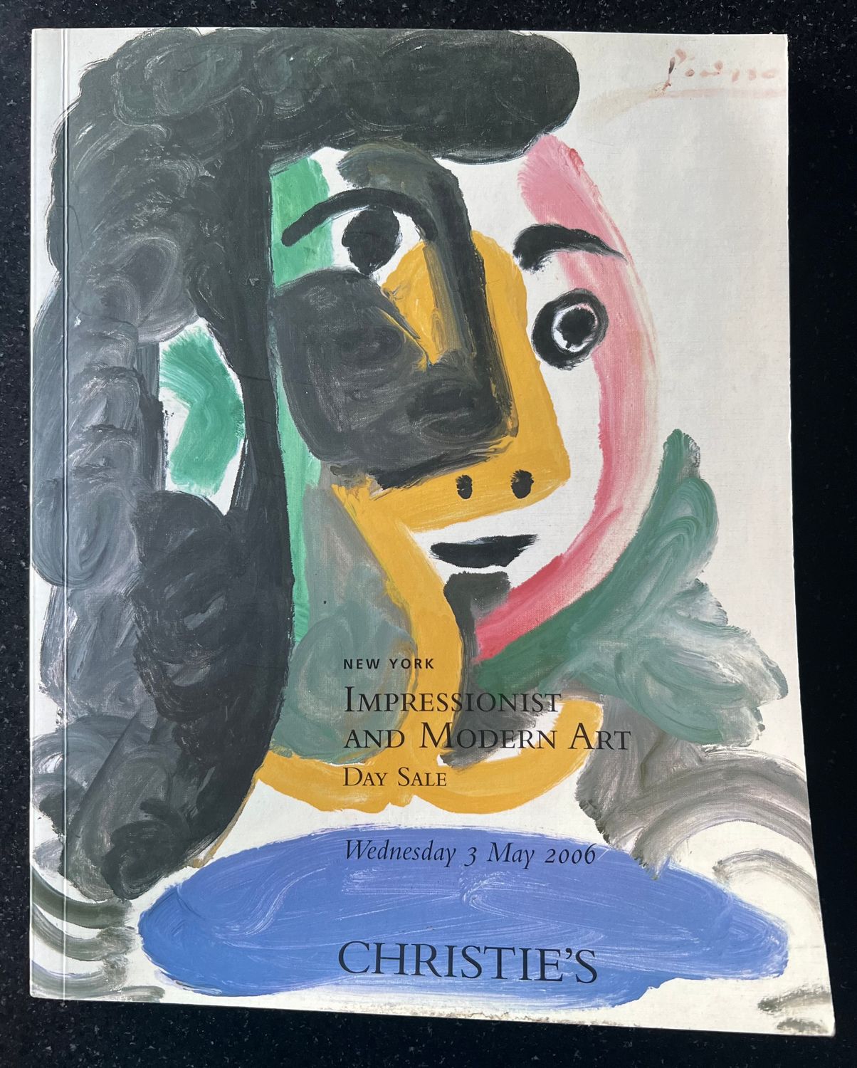 ​Christie’s Auction Catalogue: New York. Impressionist and Modern Art Day Sale. Wednesday, May 3