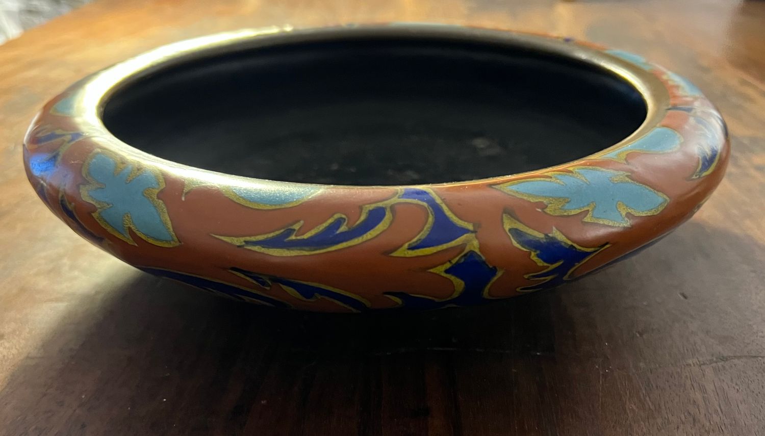 Plateel schaal (Plateelbakkerij Zuid-Holland)