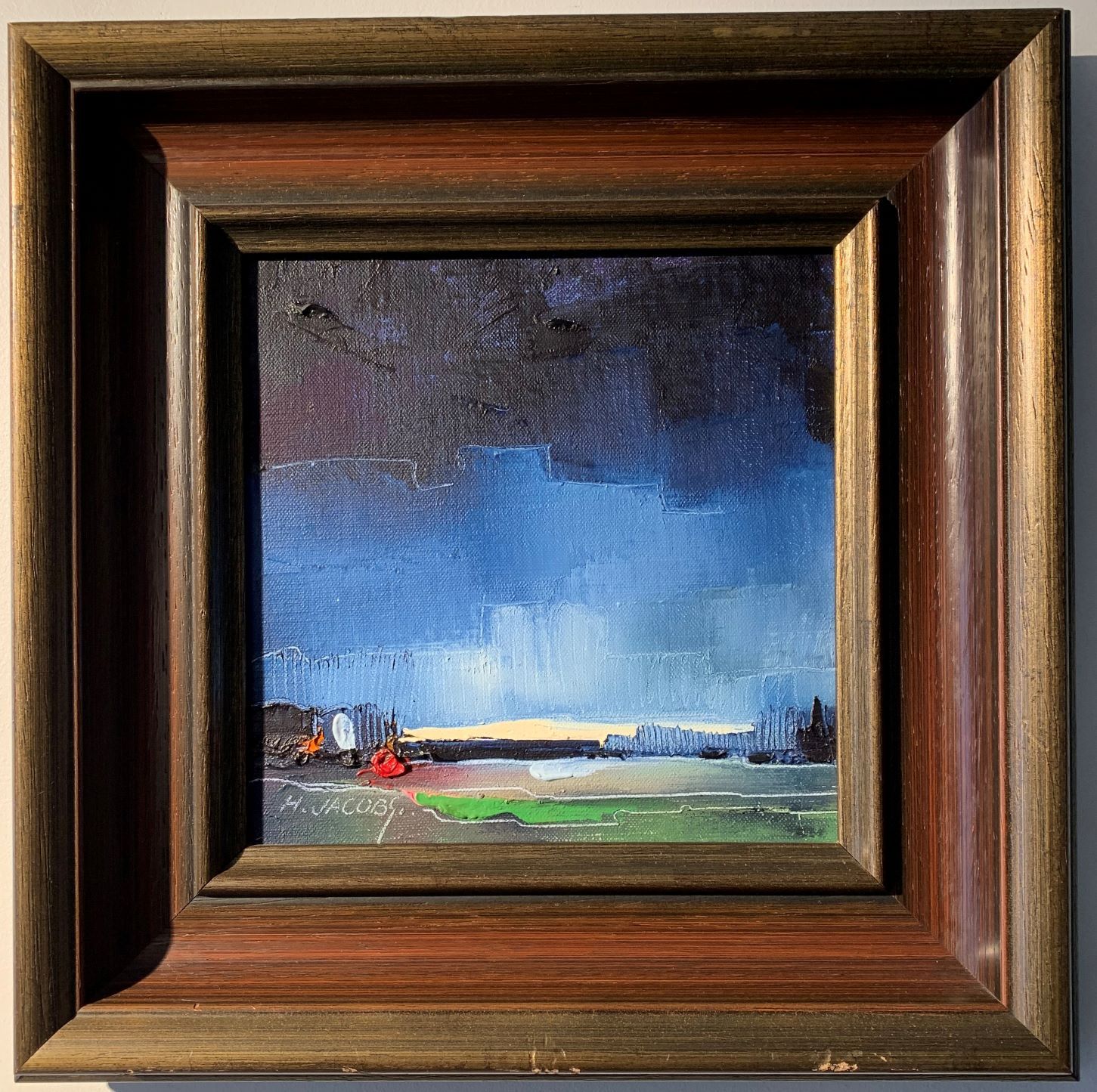 ​Landelijk Kunstenaar: Toegeschreven aan Hilde Jacobs (Tienen 1973).