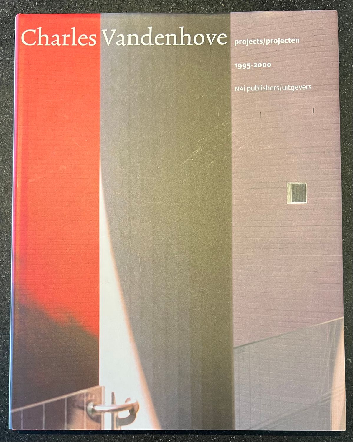 ​Bart Verschaffel, Jean-François Chevrier (texts), Philippe Vander Maren (photography), Charles Vandenhove Projects projecten 1995-2000