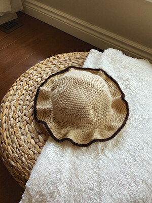 Bucket Hat ( Colour: Creme )