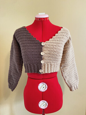 Cardi Crop Top