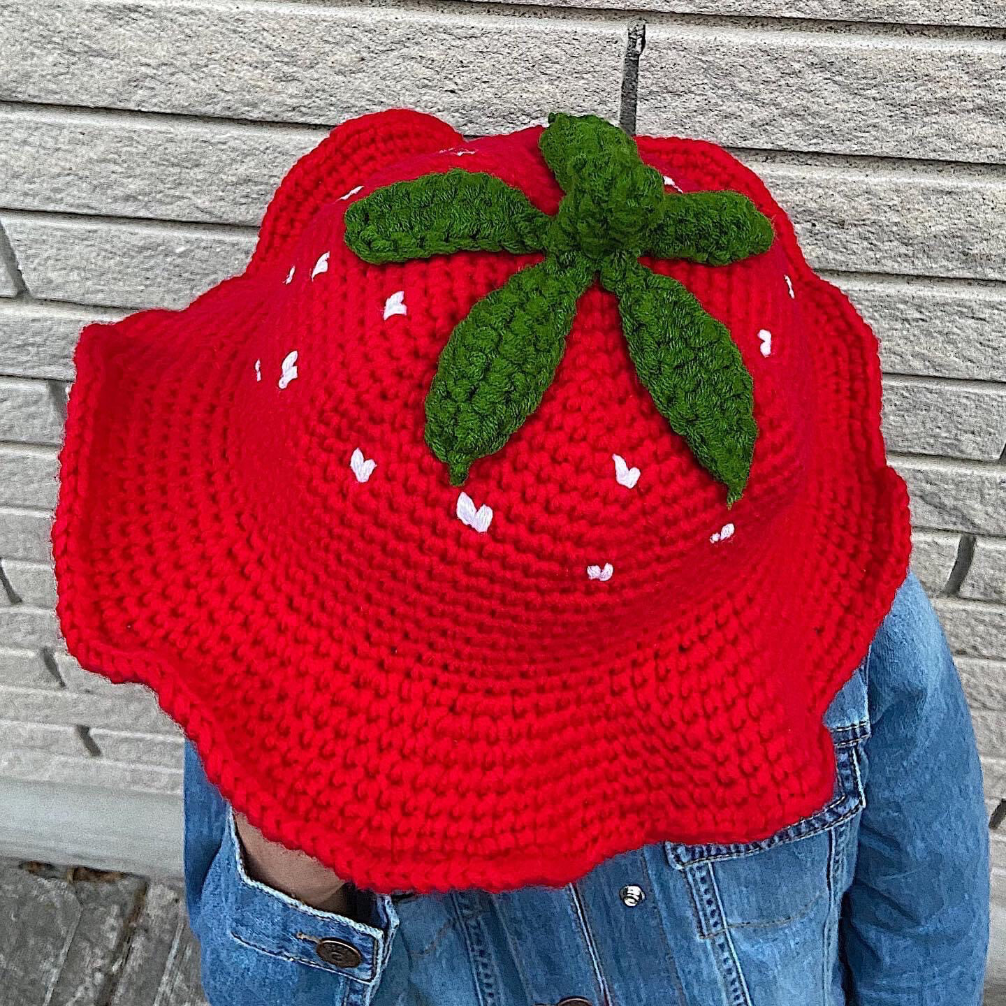 Strawberry Bucket Hat