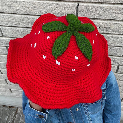 Strawberry Bucket Hat