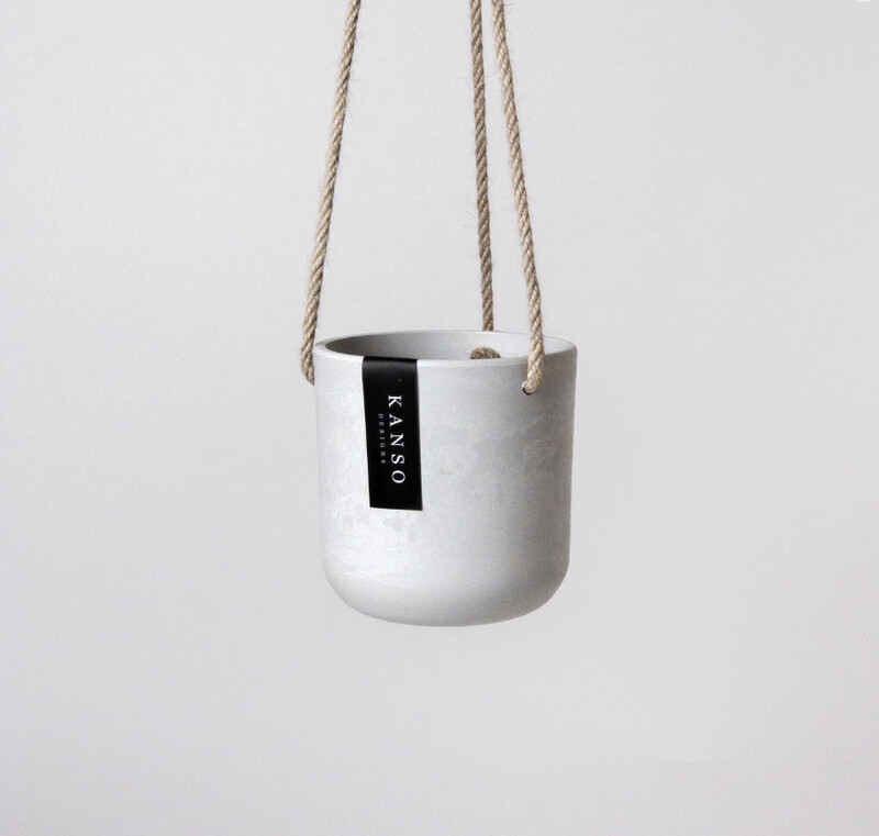 KANSO Signature Hanging Pot - 4&quot;
