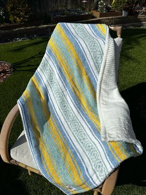 Baby Size Blue, Green &amp; Yellow Stripe