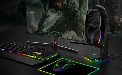 HAVIT Mechanical Keyboard Mouse Headset Kit,