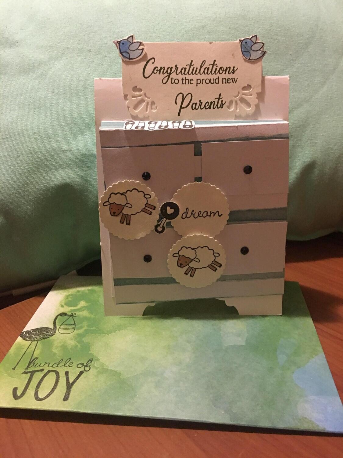 Baby Dresser Card
