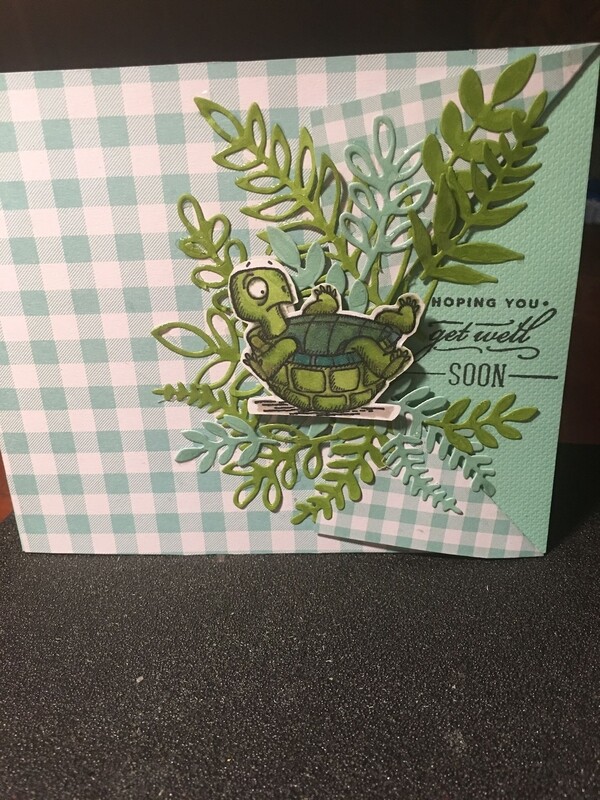 Get Well Turtle Card