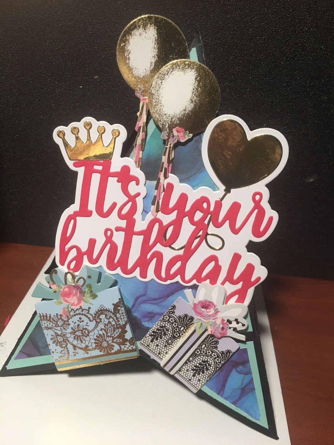 Birthday Teepee Card 🥳🎂
