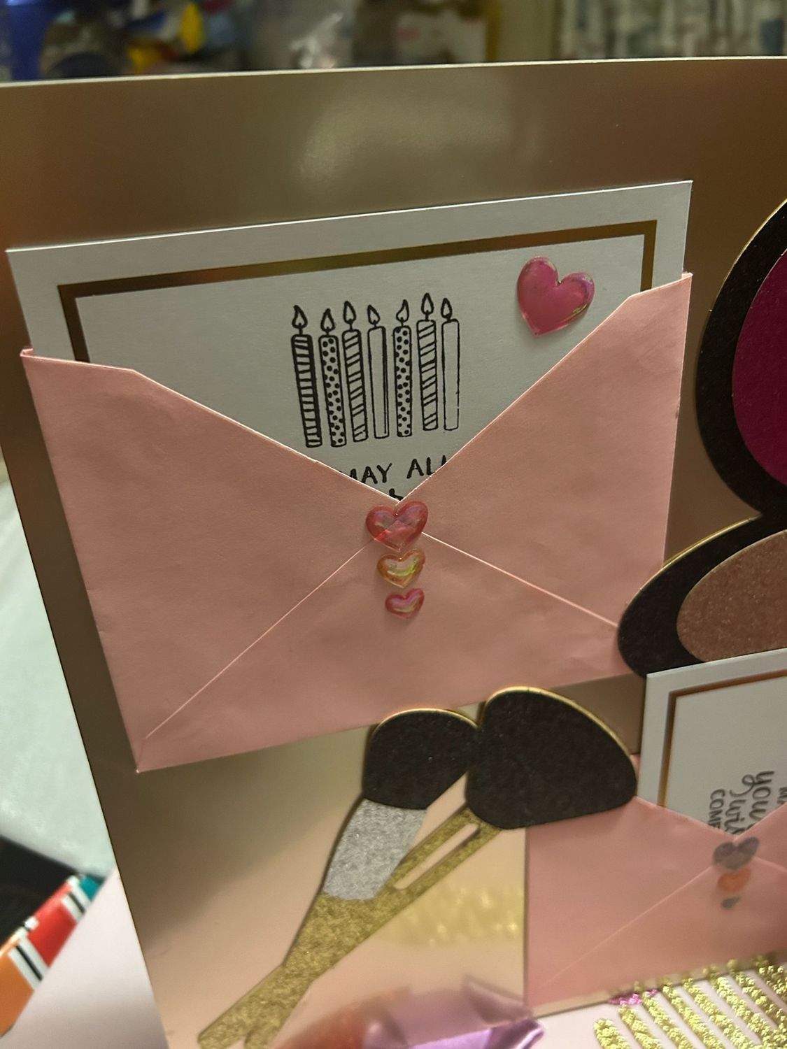 “She’s Got That Birthday Beat” Card Kit 💄✨