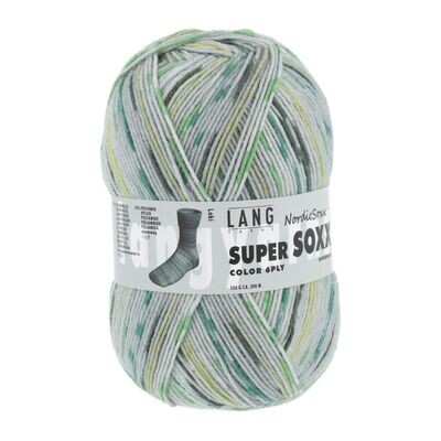 Lang Yarns Super Soxx Color, Nordic Soxx, 6-fädig