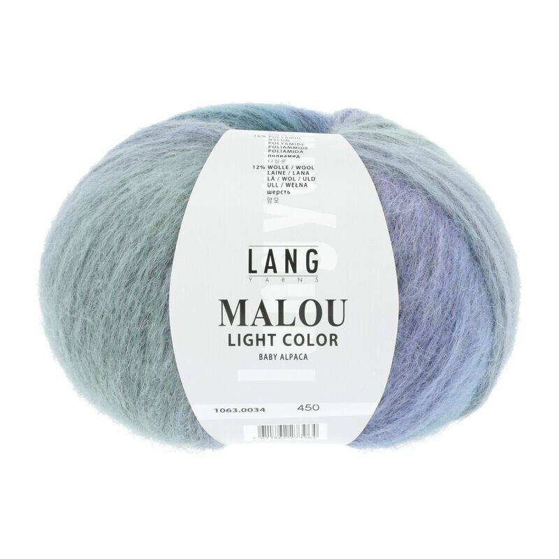 Lang Yarns Malou, Light Color, Baby Alpaca Lang Yarns Malou, Light Color, Baby Alpaca