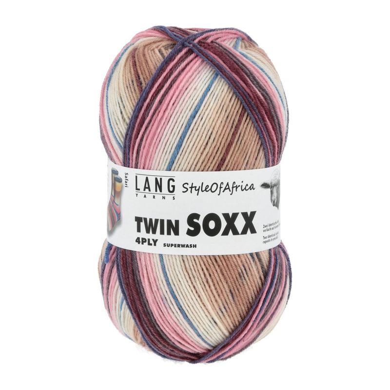 Lang Yarns, Twin Soxx Style of Africa Lang Yarns, Twin Soxx Style of Africa
