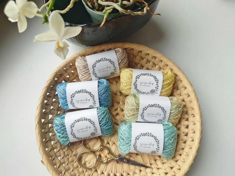 Ajisaidrop Stickgarn Sashiko 1