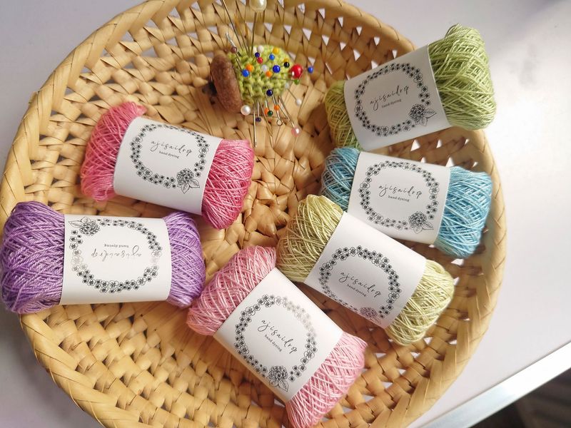 Ajisaidrop Stickgarn Sashiko 4